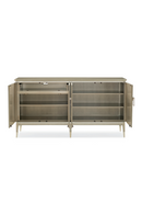 Champagne maple wood sideboard | Caracole Leaf