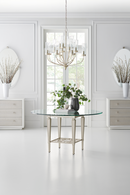 Table de chevet en bois nacré | Caracole Clear | Meubleluxe.fr