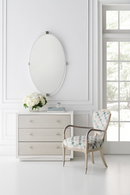 Table de chevet en bois nacré | Caracole Clear | Meubleluxe.fr