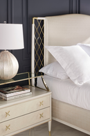 Table de chevet en bois taupe | Caracole Dolled | Meubleluxe.fr