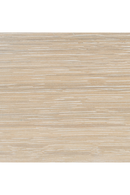 Lit baldaquin en chêne clair et lait d'amande | Caracole Pinstripe | Meubleluxe.fr