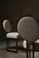 Chaises de salle à manger à dossier arrondi (2) | Caracole La Lune | OROA.fr