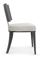 Chaise de salle à manger noire en bois courbé (2) | Caracole Champagne | OROA.fr