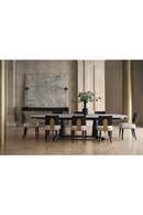 Chaise de salle à manger noire en bois courbé (2) | Caracole Champagne | OROA.fr