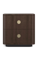 Table de nuit en bois brun | Caracole Bachelor | OROA.fr