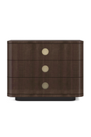 Table de nuit en bois brun | Caracole Bachelor | OROA.fr