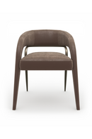 Chaise de salle à manger en velours à dossier ajouré | Caracole Gazelle | OROA.fr