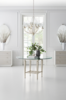 Miroir oval en acrylique transparent | Caracole Portrait | Meubleluxe.fr
