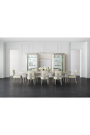 Vitrine en bois taupe argenté | Caracole Reflect | Meubleluxe.fr