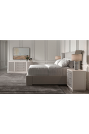 Commode en bois blanc nacré et doré | Caracole Clear | Meubleluxe.fr