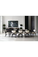 Chaises de salle à manger en chenille ivoire | Caracole First Chair | OROA.fr