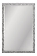 Miroir en métal texturé | Caracole Silver Mirage | OROA.fr