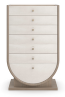 Commode verticale en bois clair | Caracole Amphora | Meubleluxe.fr