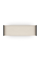 Banc Contemporain Courbé | Caracole Crete | OROA.fr