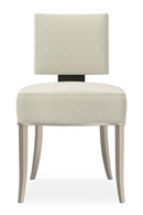Chaise d’Appoint à Dossier Carré | Caracole Reserved Seating | OROA.fr