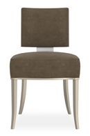 Chaise d’Appoint à Dossier Carré | Caracole Reserved Seating | OROA.fr