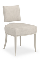Chaise d’Appoint à Dossier Carré | Caracole Reserved Seating | OROA.fr