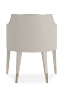 Fauteuil lounge en galuchat ivoire | Caracole Sabot | OROA.fr