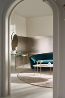 Table Basse Ovale Moderne en Marbre | Caracole Resonance | OROA.fr