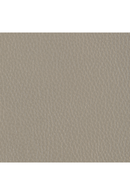 Chaise de salle à manger en cuir taupe | Caracole Starr | Oroa.fr