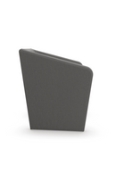 Fauteuil d’appoint en lin gris | Caracole Flyn | Oroa.fr