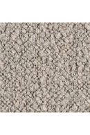 Fauteuil d’appoint moderne en bouclé gris | Caracole Indi | Oroa.fr