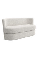 Banc en bouclé blanc | Caracole Etta | OROA.fr