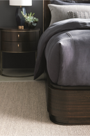 Table de chevet en bois d'eucalyptus fumé | Caracole Moderne | Meubleluxe.fr