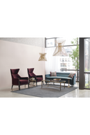 Fauteuil d’Appoint Moderne à Dossier Ailé | Caracole Boundless | OROA.fr