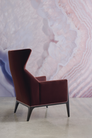 Fauteuil d’Appoint Moderne à Dossier Ailé | Caracole Boundless | OROA.fr