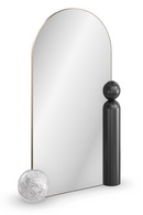 Miroir sur pied avec cadre en bronze | Caracole Balance | OROA.fr
