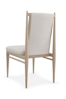 Chaise de Salle à Manger Bouclé Ivoire | Caracole Unity | OROA.fr