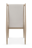 Chaise de Salle à Manger Bouclé Ivoire | Caracole Unity | OROA.fr