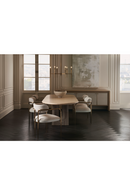 Chaise de salle à manger avec cadre en bronze | Caracole Emphasis | OROA.fr