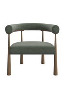 Chaise de Salle à Manger Club Courbée | Caracole Bali | OROA.fr