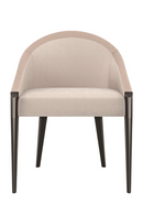 Fauteuil d’appoint moderne en velours | Caracole À Tous Les Niveaux | OROA.fr