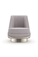 Chaise pivotante à dossier en velours | Caracole Go For A Spin | OROA.fr