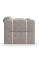 Fauteuil club moderne gris | Caracole Cigar | OROA.fr
