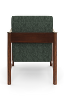 Fauteuil d’Appoint en Lin Eucalyptus | Caracole Slant | Oroa.fr