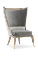 Fauteuil À Dossier Ailé Courbé | Caracole Pop Your Collar | OROA.fr