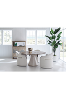 Chaise d’appoint moderne blanche | Caracole Dinner Roll | Oroa.fr