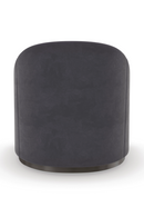 Fauteuil Club en Velours Gris Foncé | Caracole Eclipse | Oroa.fr