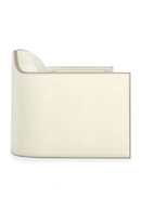 Canapé en velours blanc  | Caracole The Cat's Meow | OROA.fr
