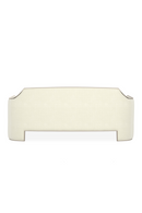 Canapé en velours blanc  | Caracole The Cat's Meow | OROA.fr
