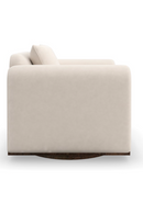 Fauteuil pivotant en velours | Caracole Dimitri | Meubleluxe.fr