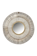 Miroir décoratif doré 75 cm | Richmond Aliza | Meubleluxe.fr