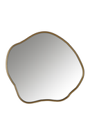 Miroir doré de forme libre | Richmond Allyson | Meubleluxe.fr