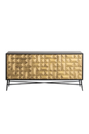 Buffet moderne doré | Richmond Tetro| Meubleluxe.fr