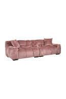 Canapé Chenille vieux rose | Richmond Charelle | Meubleluxe.fr