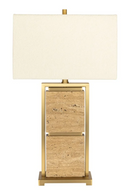 Lampe de table en marbre | Richmond Meyra | Meubleluxe.fr